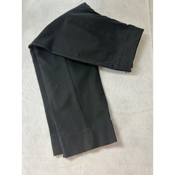 TALBOTS Collection PETITES 10P Womens Black office casual pants STRETCH Cotton - Picture 6 of 9